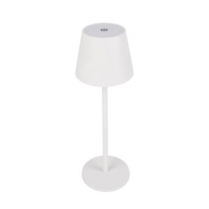 Επαναφορτιζόμενο επιτραπέζιο φωτιστικό LED - 43-1 - 430118 - White