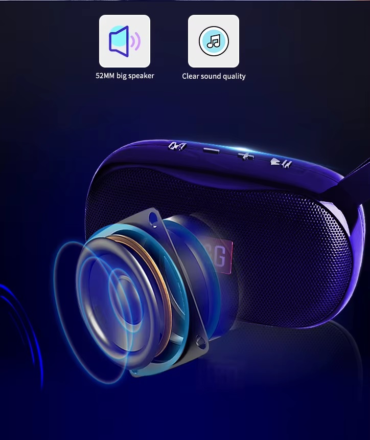 Ασύρματο ηχείο Bluetooth - TG173 - 887066 - Dark Blue - Image 2
