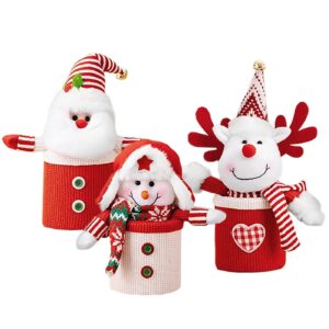 Κουτί με Χριστουγεννιάτικη Φιγούρα 27x ø10cm Xmasfest 1133981 - 1 τεμ.