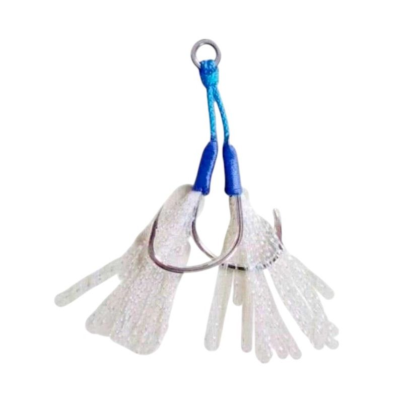 Αγκίστρι διπλό με νήμα - Assist Hooks - 1/0 - 832447
