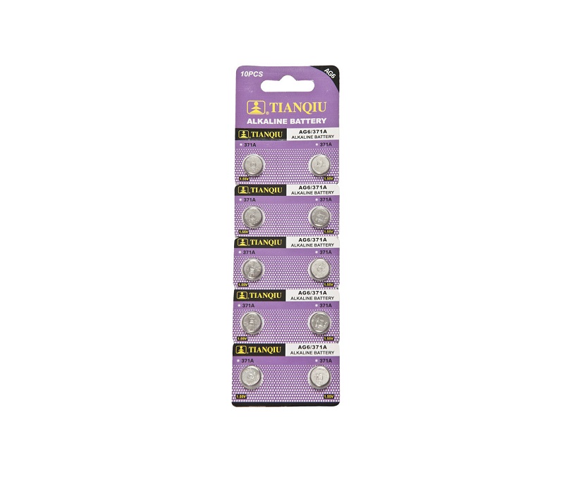 Αλκαλικές μπαταρίες - AG6 - LR920H/371A - 1.5V - 10pcs - 681064
