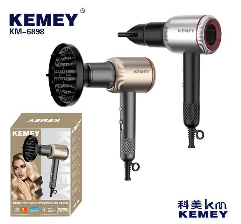 Πιστολάκι μαλλιών - KM-6898 - Kemei - Gold - Image 2