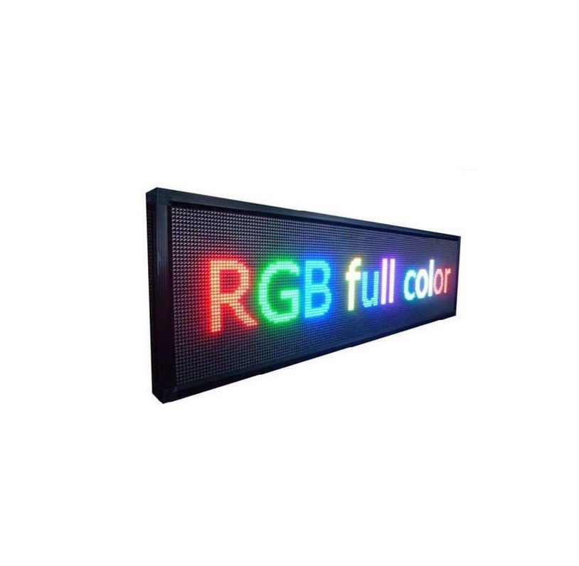 Πινακίδα LED - Διπλής όψης - RGB - 167cm×23cm - IP67 - 033333