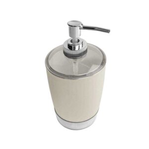 Θήκες κρεμοσάπουνου Dispenser πλαστικές - Σετ 5pcs - Beige - 21583