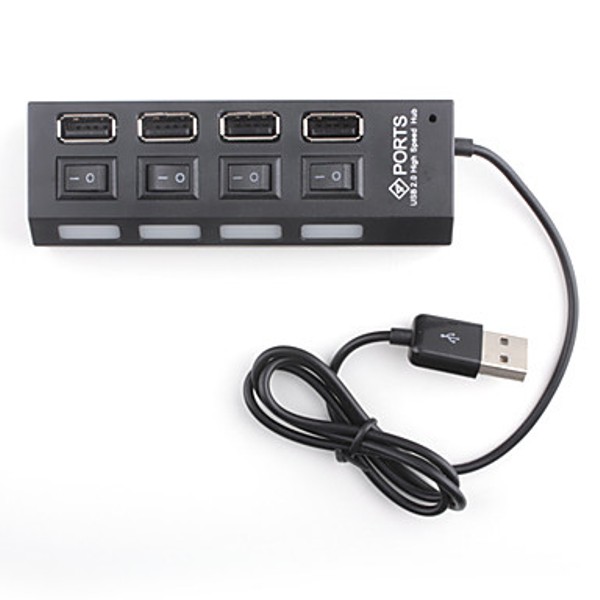 Πολύμπριζο USB με 4 θύρες OEM