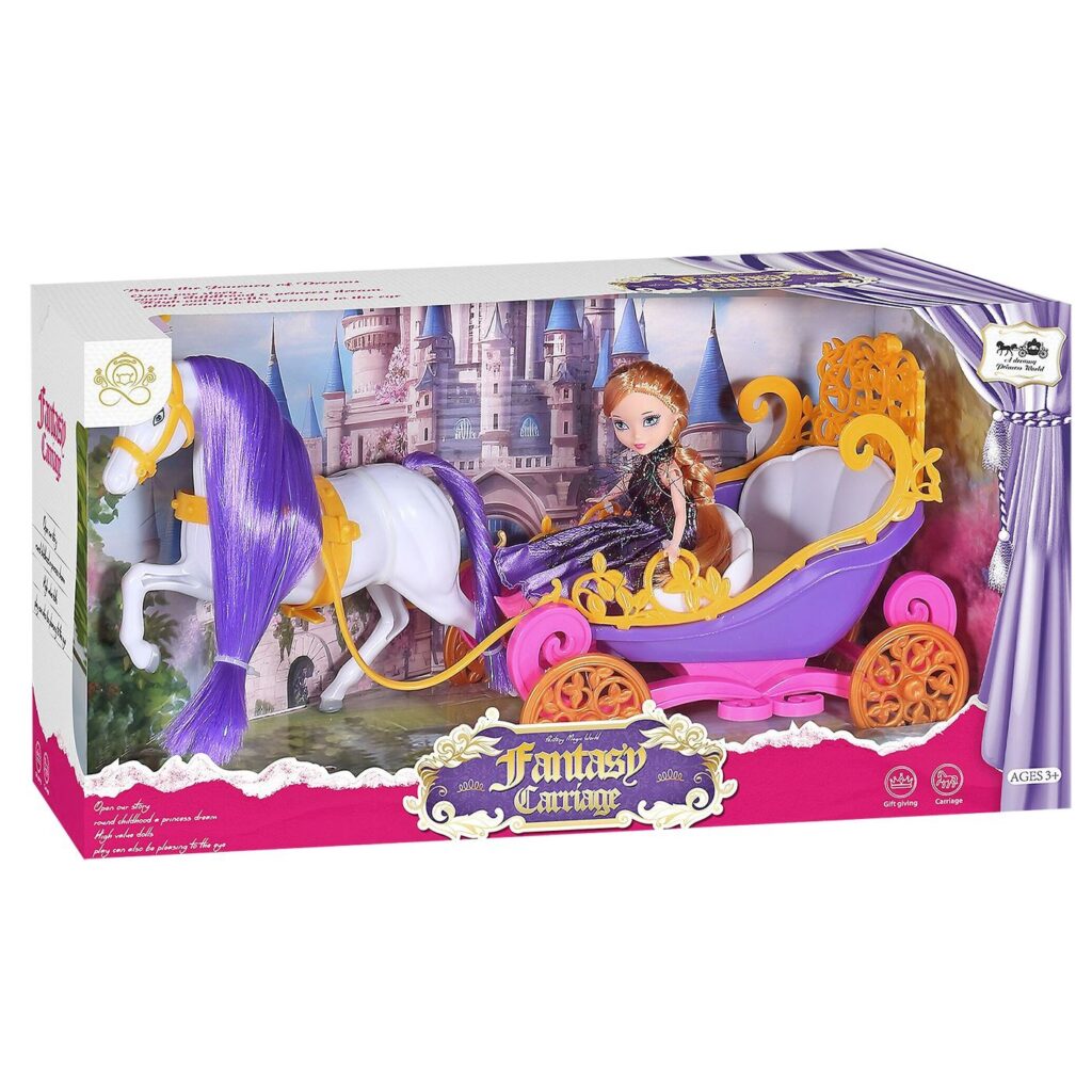 ¨Αμαξα Fantasy Carriage 40x21x13cm ToyMarkt 971338 - 1 τεμ.