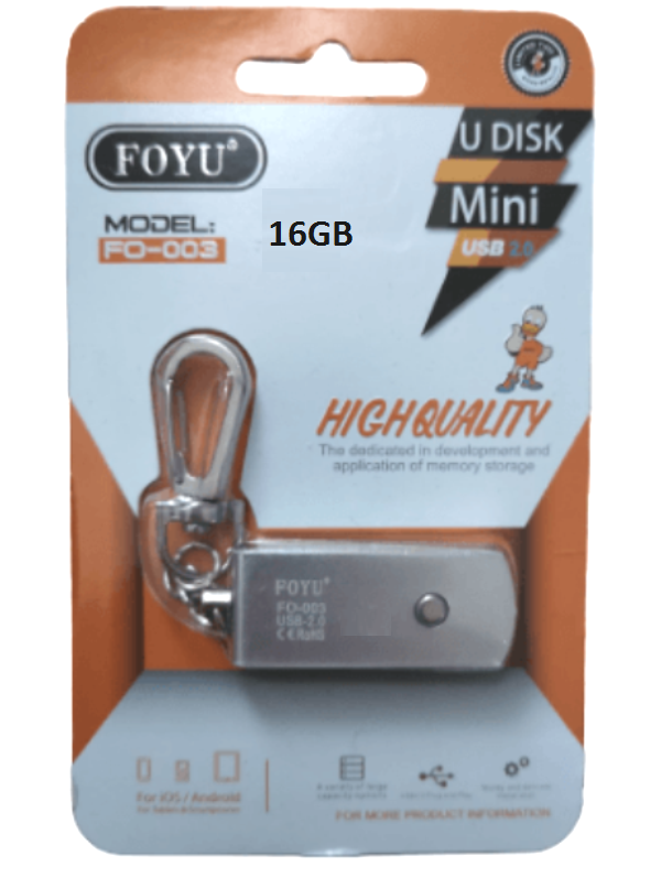 U disk μίνι USB 2.0 FO-003 FOYU 16GB FOYU