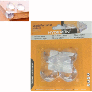 Διάφανα προστατευτικά γωνιών επίπλων 4 τεμάχια HYDERON OEM