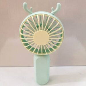 Επαναφορτιζόμενος μίνι ανεμιστήρας Τάρανδος βεραμάν - κίτρινος OEM