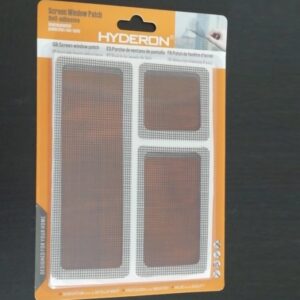 Αυτοκόλλητα μπαλώματα επισκευής σήτας μαύρα HSC-15860 OEM