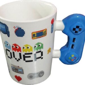 “Pacman over” κεραμική κούπα με λαβή χειριστηρίου OEM