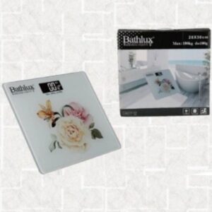 Ψηφιακή γυάλινη ζυγαριά μπάνιου Bathlux 90305 BathLux
