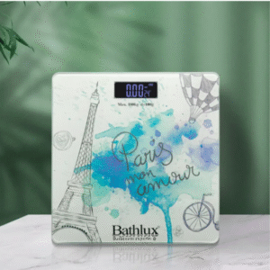 Ψηφιακή γυάλινη ζυγαριά μπάνιου Bathlux 90306 BathLux