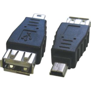 Αντάπτορας USB Type A female σε Mini USB 5pin F/M OEM