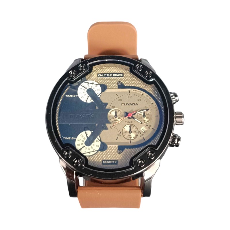 Αναλογικό ρολόι χειρός - 192 - 757986 - Brown