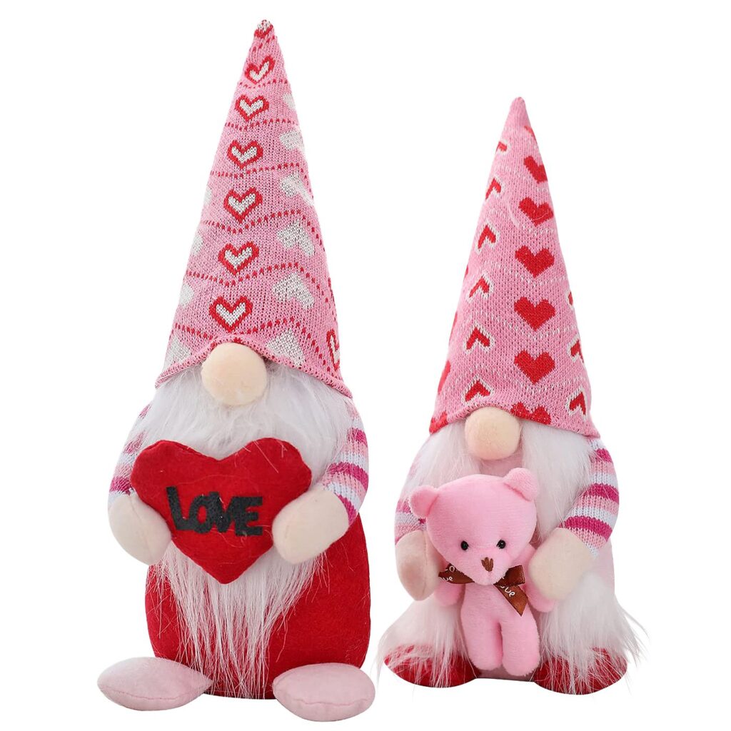 Νάνος Πάνινος με Καρδιά Love 36cm ToyMarkt 99542 - 1 τεμ.