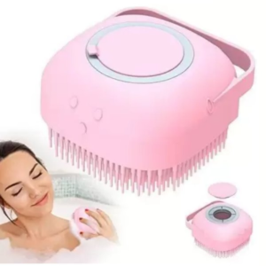 Βούρτσα μπάνιου μασάζ σιλικόνης ροζ OEM