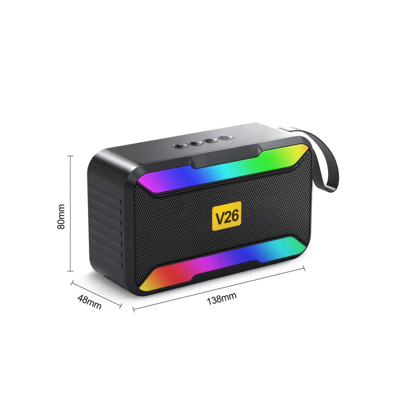 Ασύρματο ηχείο Bluetooth - V26 - 304330 - Image 2
