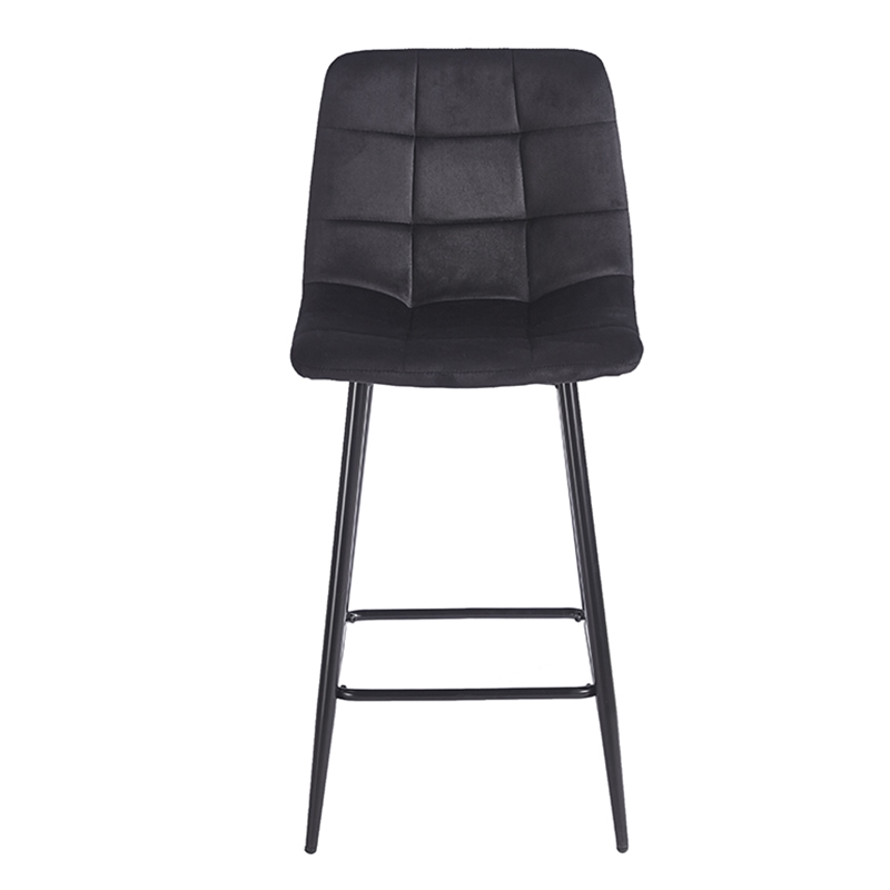 NORA BLACK VELVET ΥΦΑΣΜΑ 65εκ. ΣΚΑΜΠΟ ΜΕΤΑΛΛΙΚΟ 45X41X65-99εκ. - Image 2
