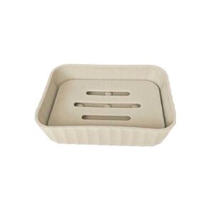 Σαπουνοθήκες μπάνιου πλαστικές - Σετ 9pcs - Beige - 21568