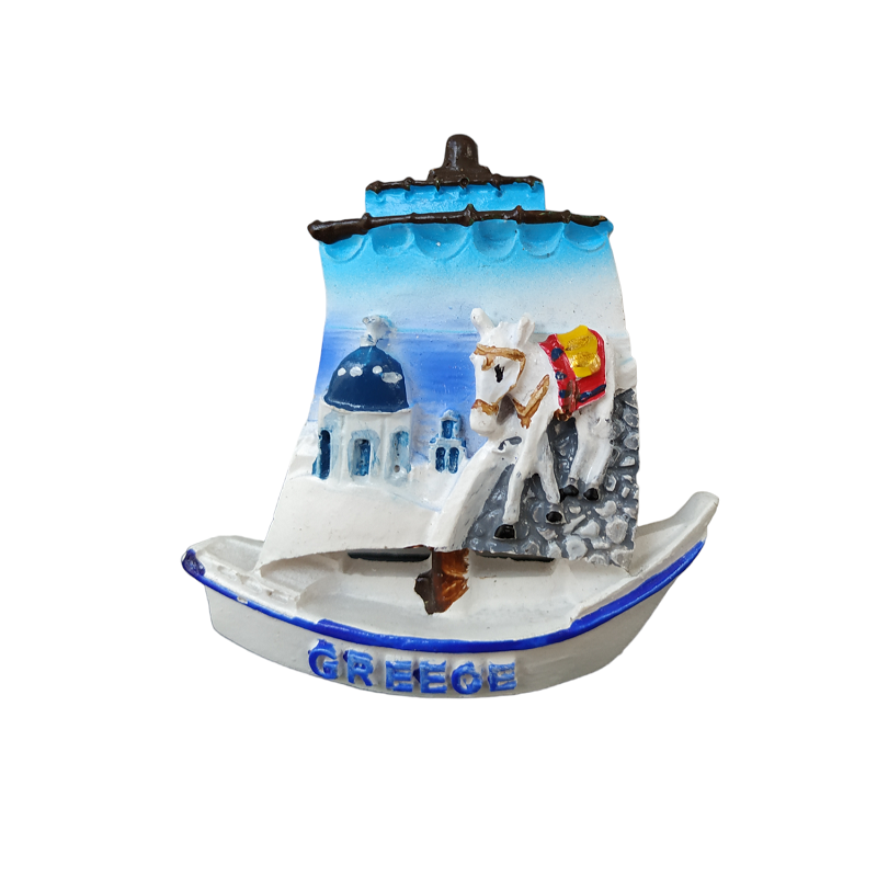 Tουριστικό μαγνητάκι Souvenir - Σετ 12pcs - Greece - 678028
