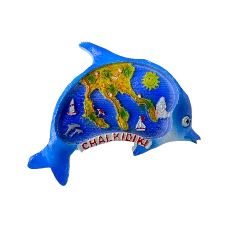 Tουριστικό μαγνητάκι Souvenir - Σετ 12pcs - Chalkidiki - 678095