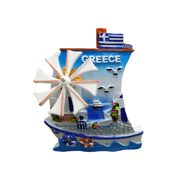 Tουριστικό μαγνητάκι Souvenir - Σετ 12pcs - Greece - 678191