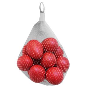 Σετ 12 Αληθοφανή Αυγά Κόκκινα σε Δίχτυ 6x4cm Bunny's 932295 - 1 τεμ.