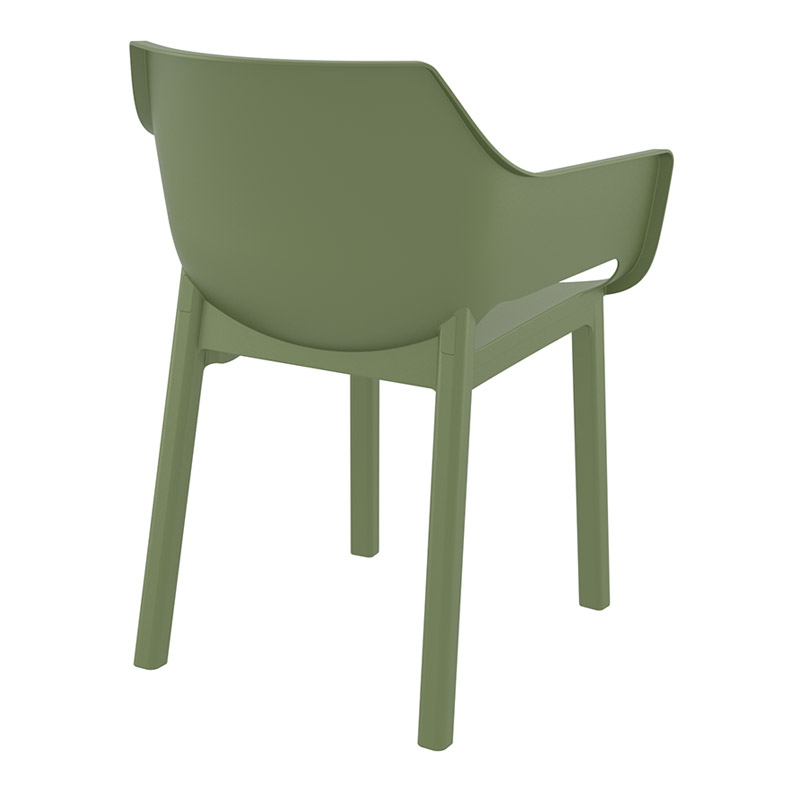 DORA OLIVE GREEN ΠΟΛΥΘΡΟΝΑ ΠΟΛ/ΝΙΟΥ 58X59X80εκ. - Image 2