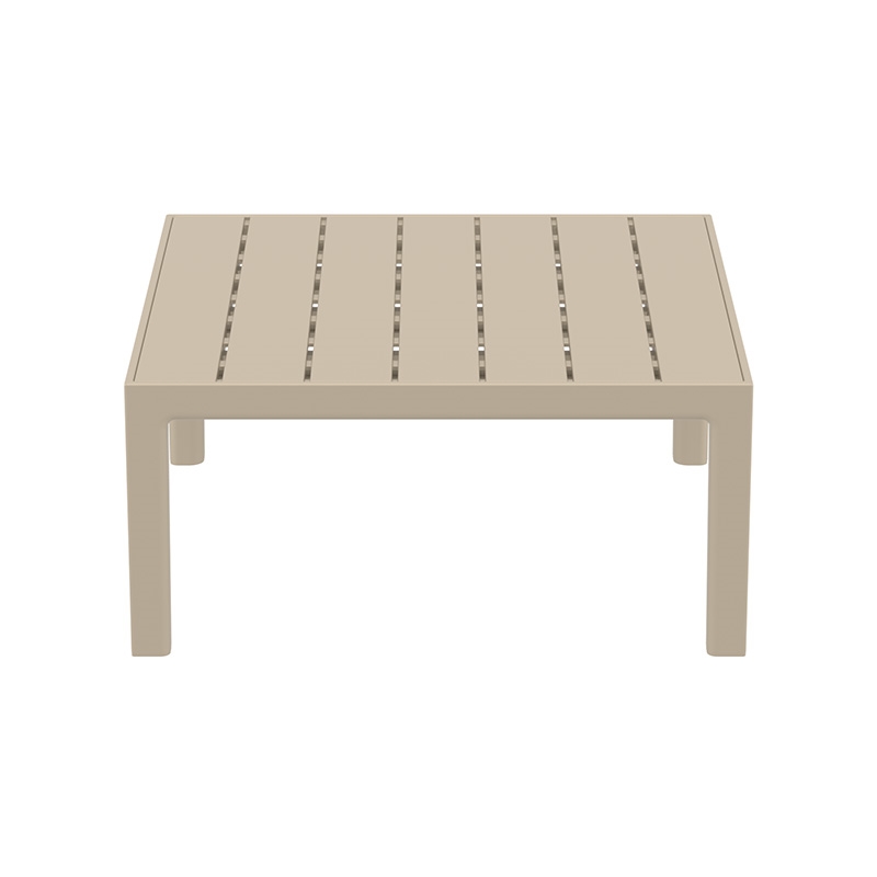 PORTOFINO LOUNGE ΤΡΑΠΕΖΙ TAUPE 70X70X33εκ. ΠΟΛ/ΝΙΟΥ - Image 2