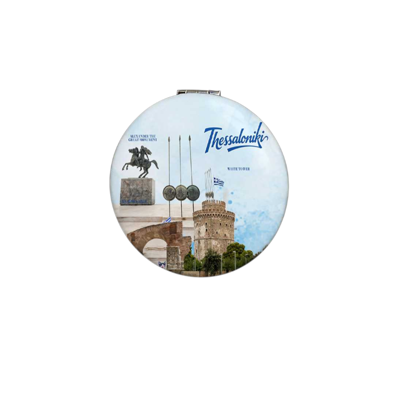 Kαθρέπτης τσέπης Souvenir - Thessaloniki - 7*7*3cm - 871826