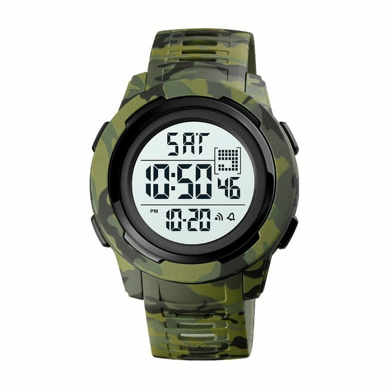Ψηφιακό ρολόι χειρός - Skmei - 1731 - Army Green/White