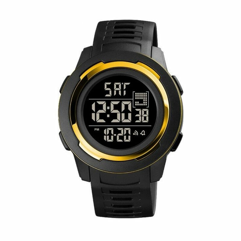 Ψηφιακό ρολόι χειρός - Skmei - 1731 - Gold/Black