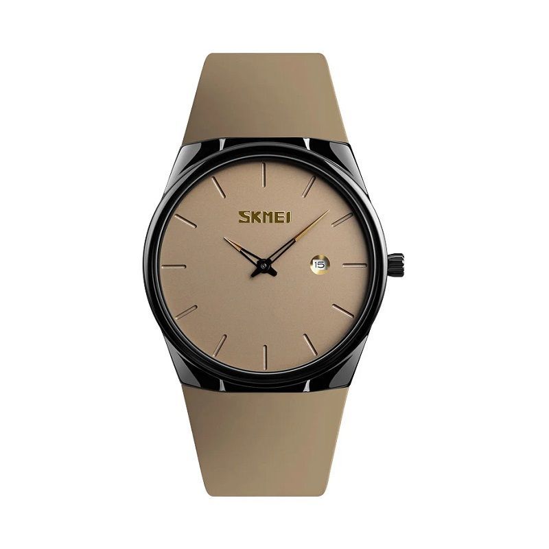 Αναλογικό ρολόι χειρός - Skmei - 1509 - Beige