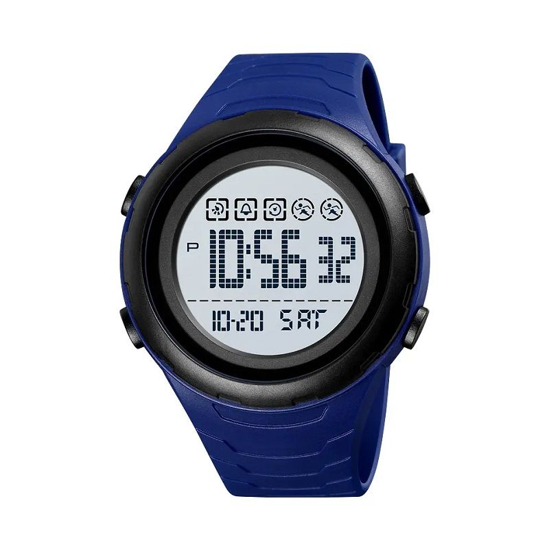 Ψηφιακό ρολόι χειρός - Skmei - 1674 - Blue/White