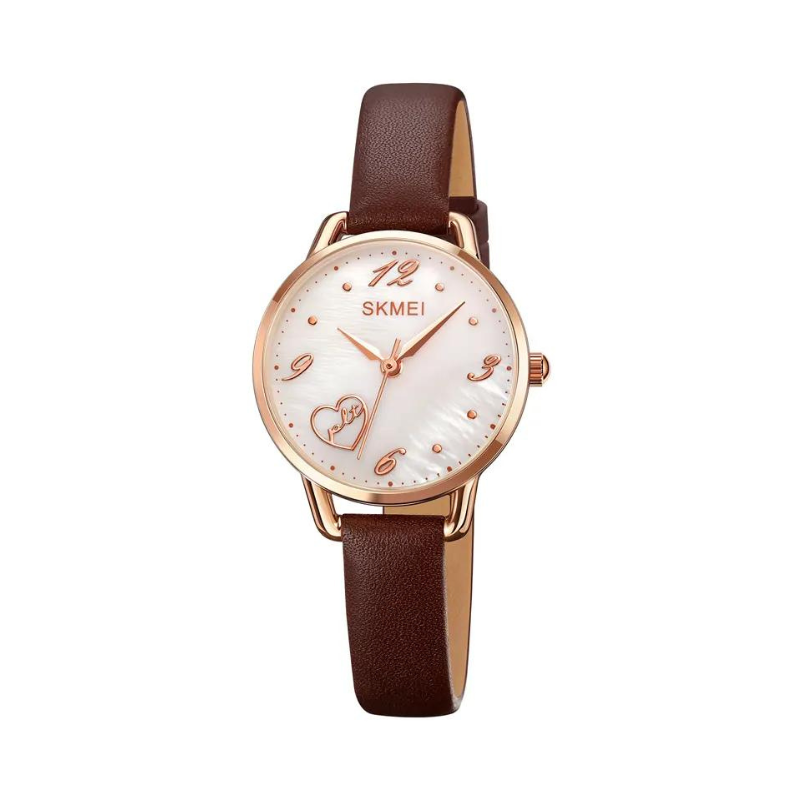 Αναλογικό ρολόι χειρός - Skmei - 2005 - Brown