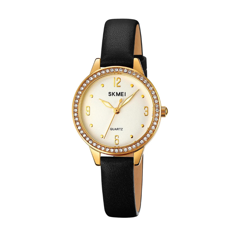 Αναλογικό ρολόι χειρός - Skmei - 2027 - Black/Gold