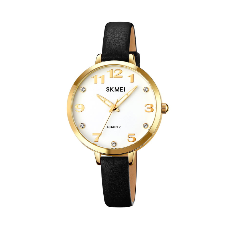 Αναλογικό ρολόι χειρός - Skmei - 2028 - Black/Gold