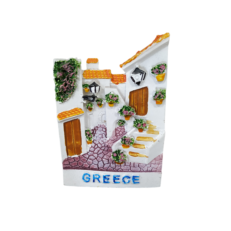 Tουριστικό μαγνητάκι Souvenir - Σετ 12pcs - Resin Magnet - Greece - 678014