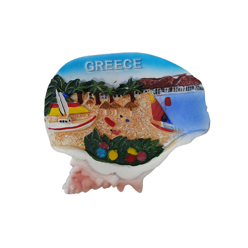 Tουριστικό μαγνητάκι Souvenir - Σετ 12pcs - Greece - 678054