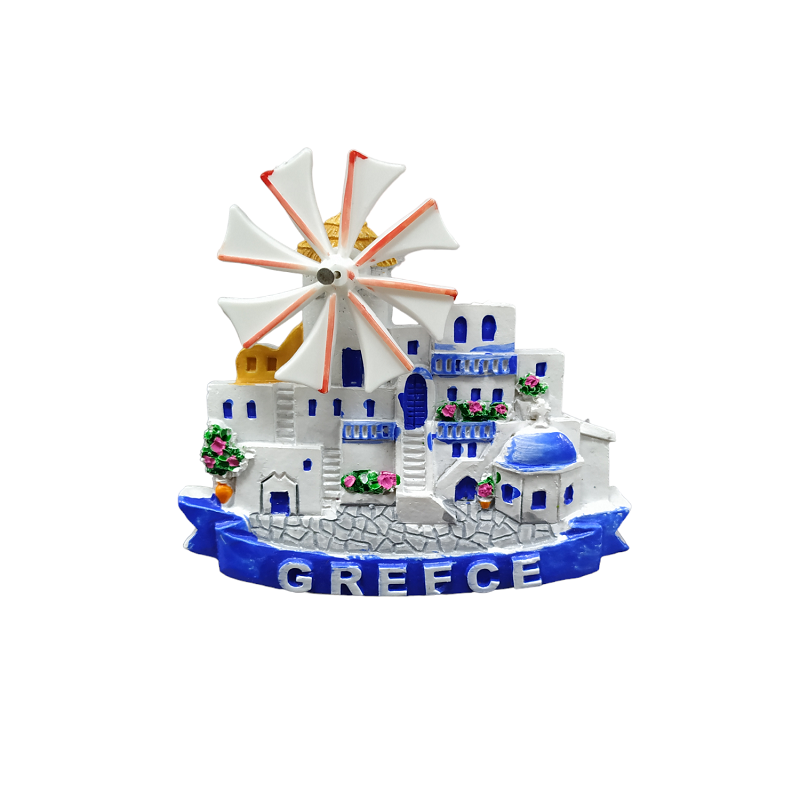 Tουριστικό μαγνητάκι Souvenir - Σετ 12pcs - Greece - 678180
