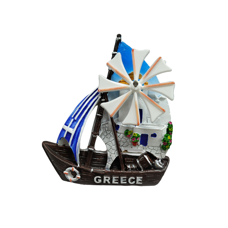 Tουριστικό μαγνητάκι Souvenir - Σετ 12pcs - Greece - 678182