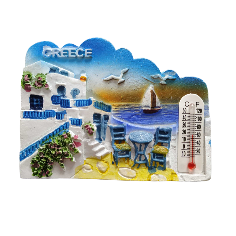 Tουριστικό μαγνητάκι Souvenir - Σετ 12pcs - Greece - 678252