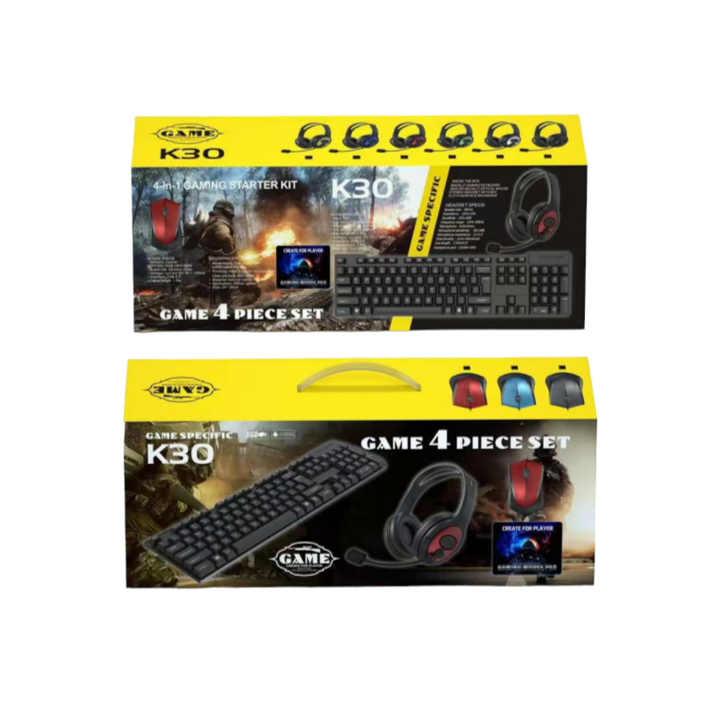 Πλήρες σετ Gaming 4 σε 1 - K30 - 883488