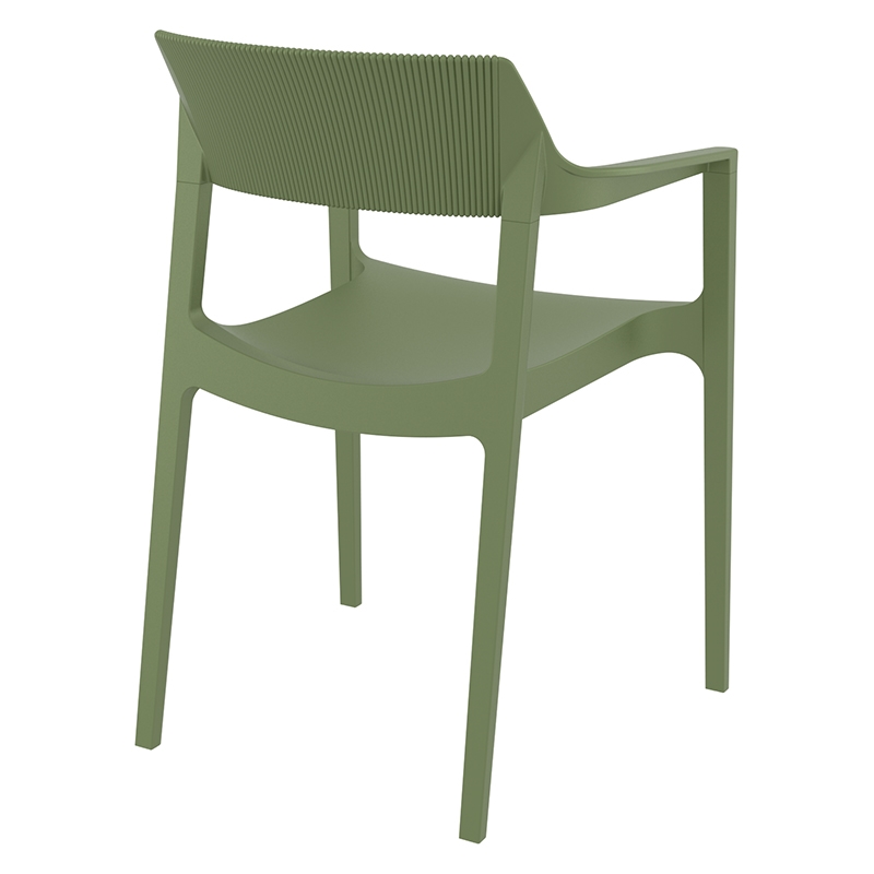 TULUM OLIVE GREEN ΠΟΛΥΘΡΟΝΑ ΠΟΛ/ΝΙΟΥ 55X52X79εκ. - Image 2