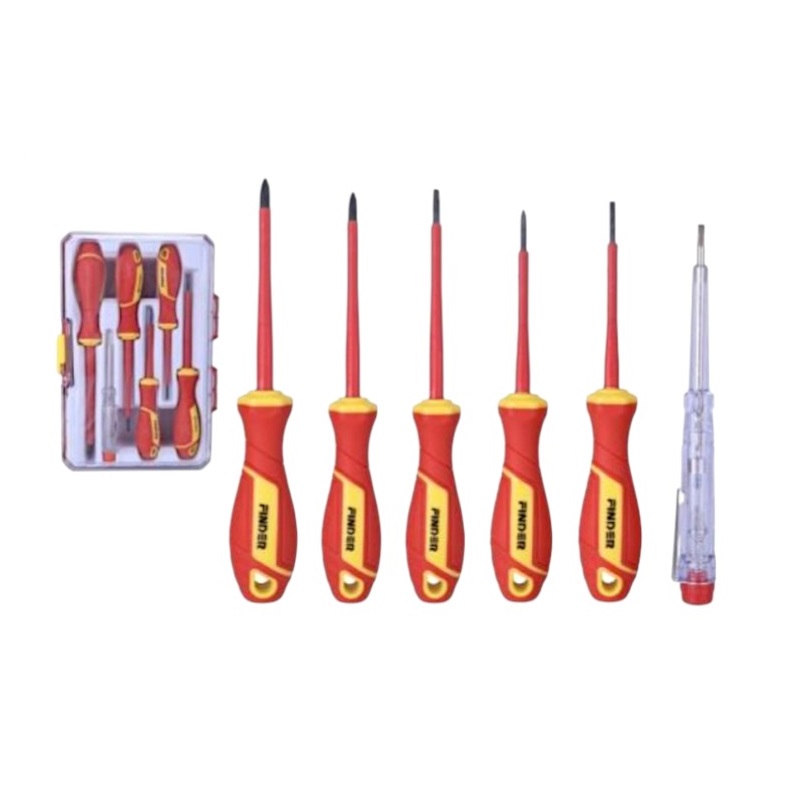 Σετ κατσαβίδια ηλεκτρολόγου - 6pcs - Finder - 193496
