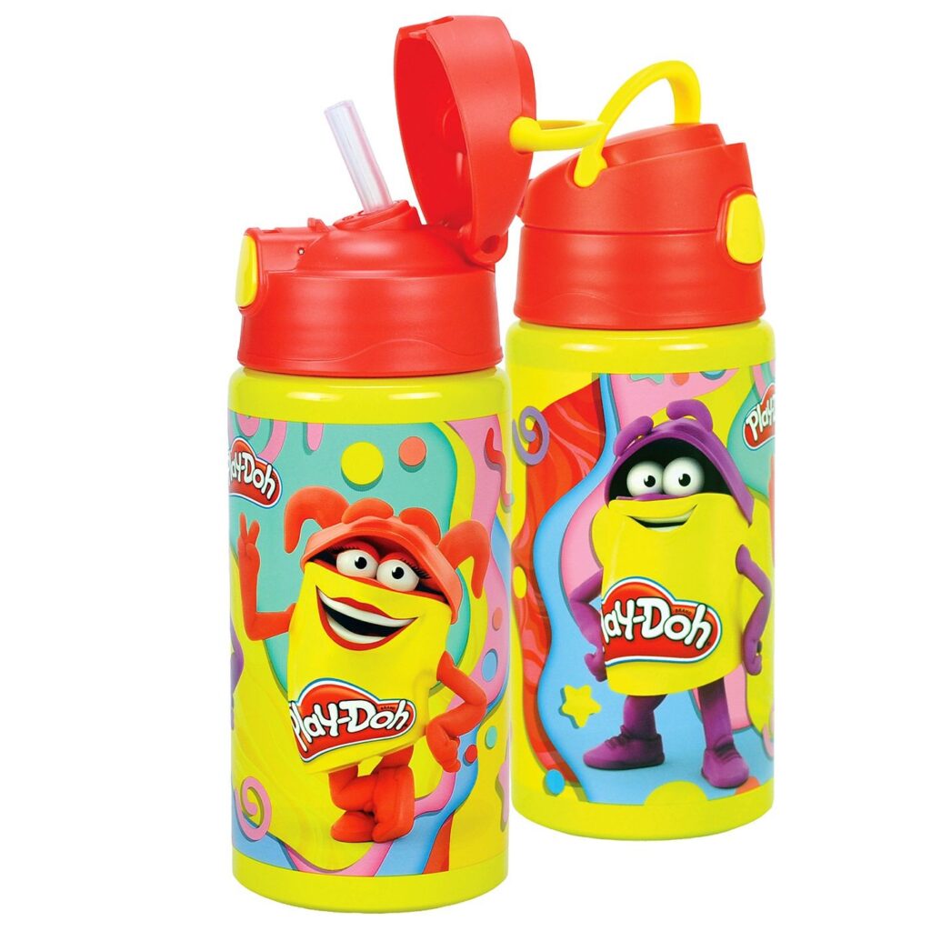Παγούρι Αλουμινίου Play- doh 500ml 19x7cm 500ml Gim 556-00248 - 1 τεμ.