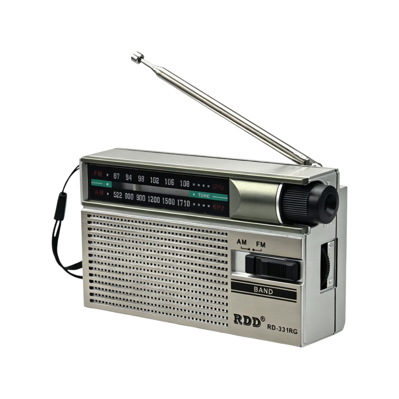 Επαναφορτιζόμενο ραδιόφωνο - RD-331RG - 260141 - Silver