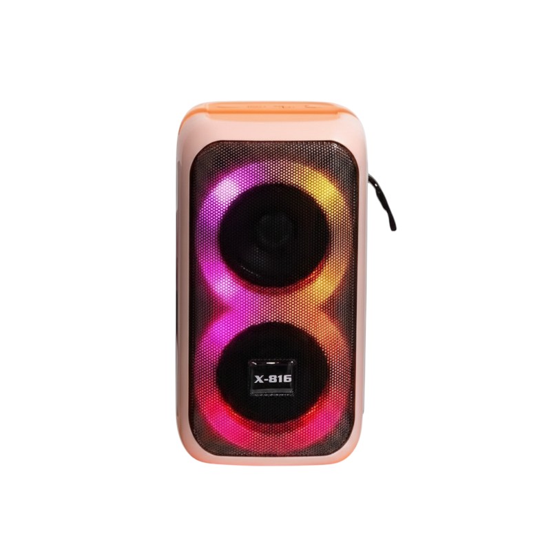 Ασύρματο ηχείο Bluetooth - X-816 - 268163 - Pink
