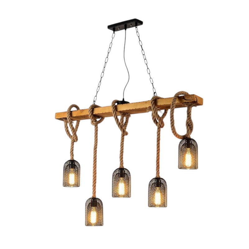 Φωτιστικό οροφής τραπεζαρίας Rustic - 12 - 430521